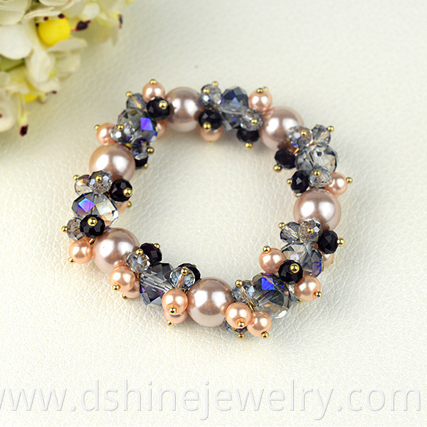 Shiny Beads Stretch Bracelets